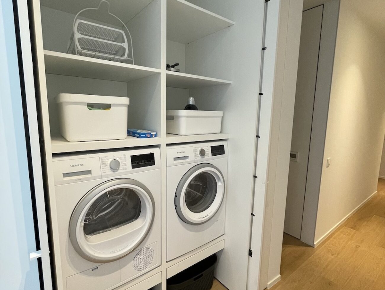 Kast wasmachine droogkast