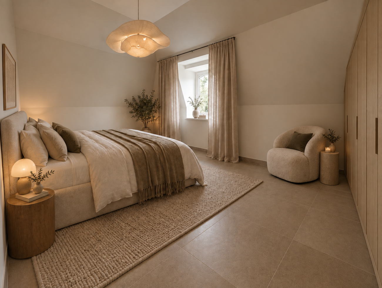 Slaapkamer beneden