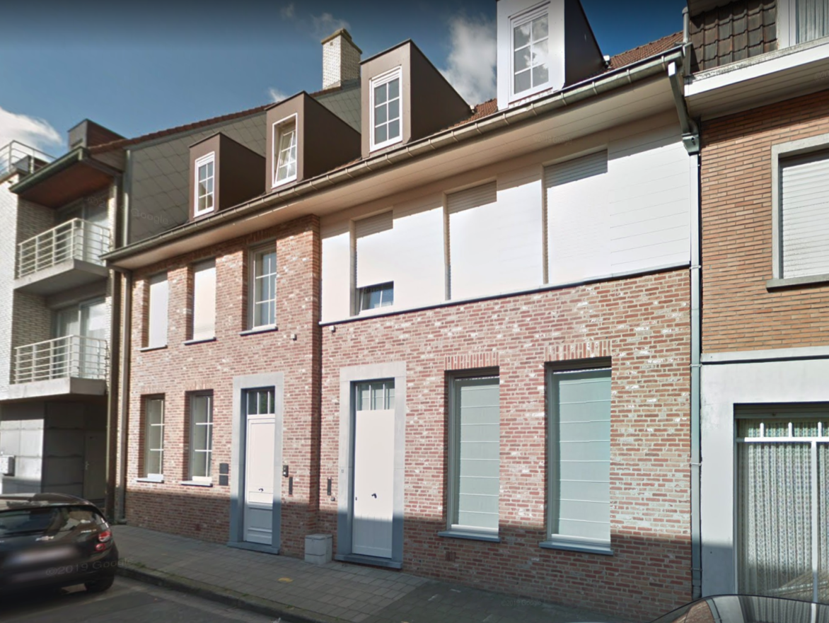 Voorgevel Izegemsestraat 11 - 13 Lendelede centrum